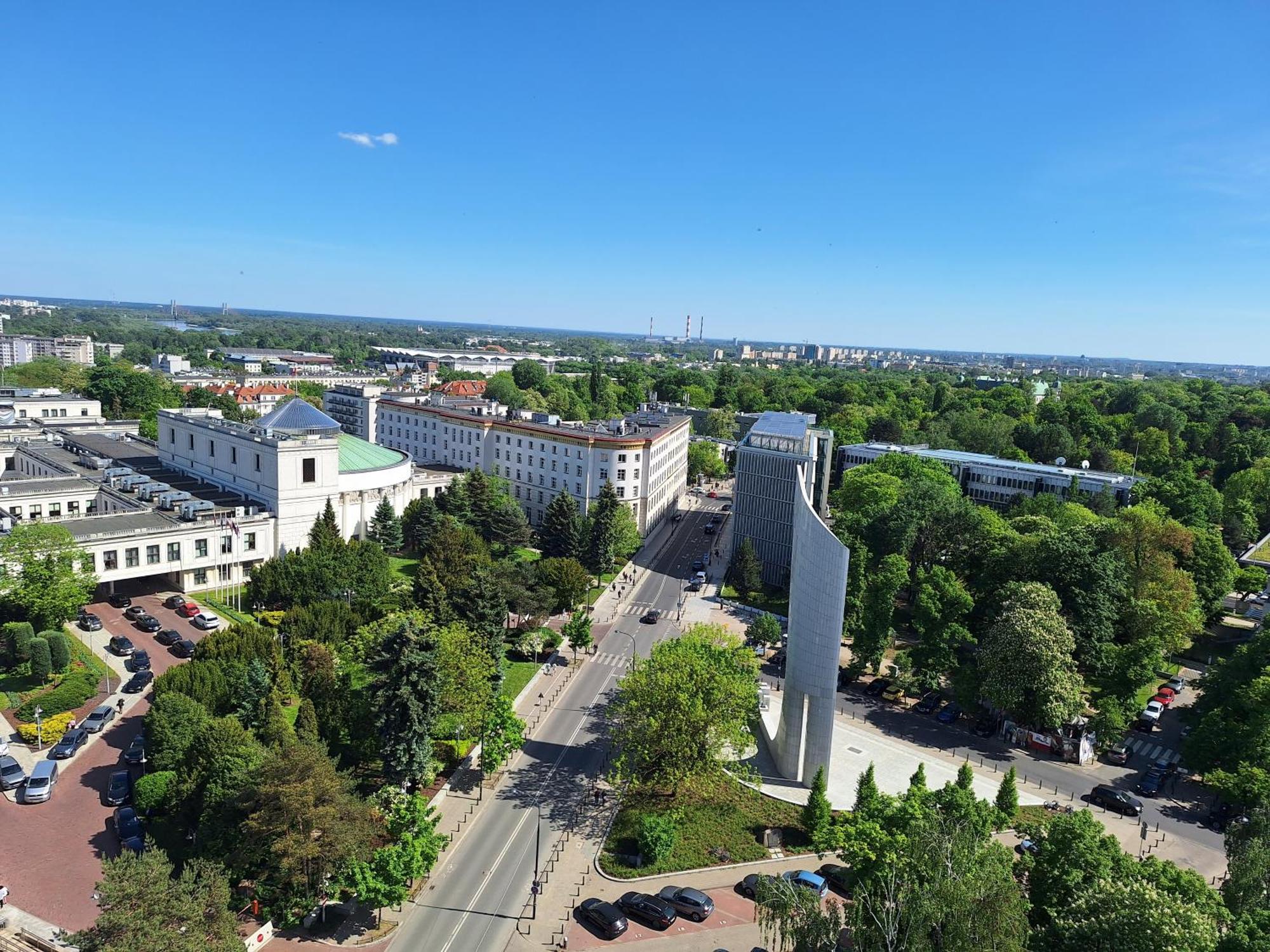Apartament Wiejska 9 Varsóvia Exterior foto
