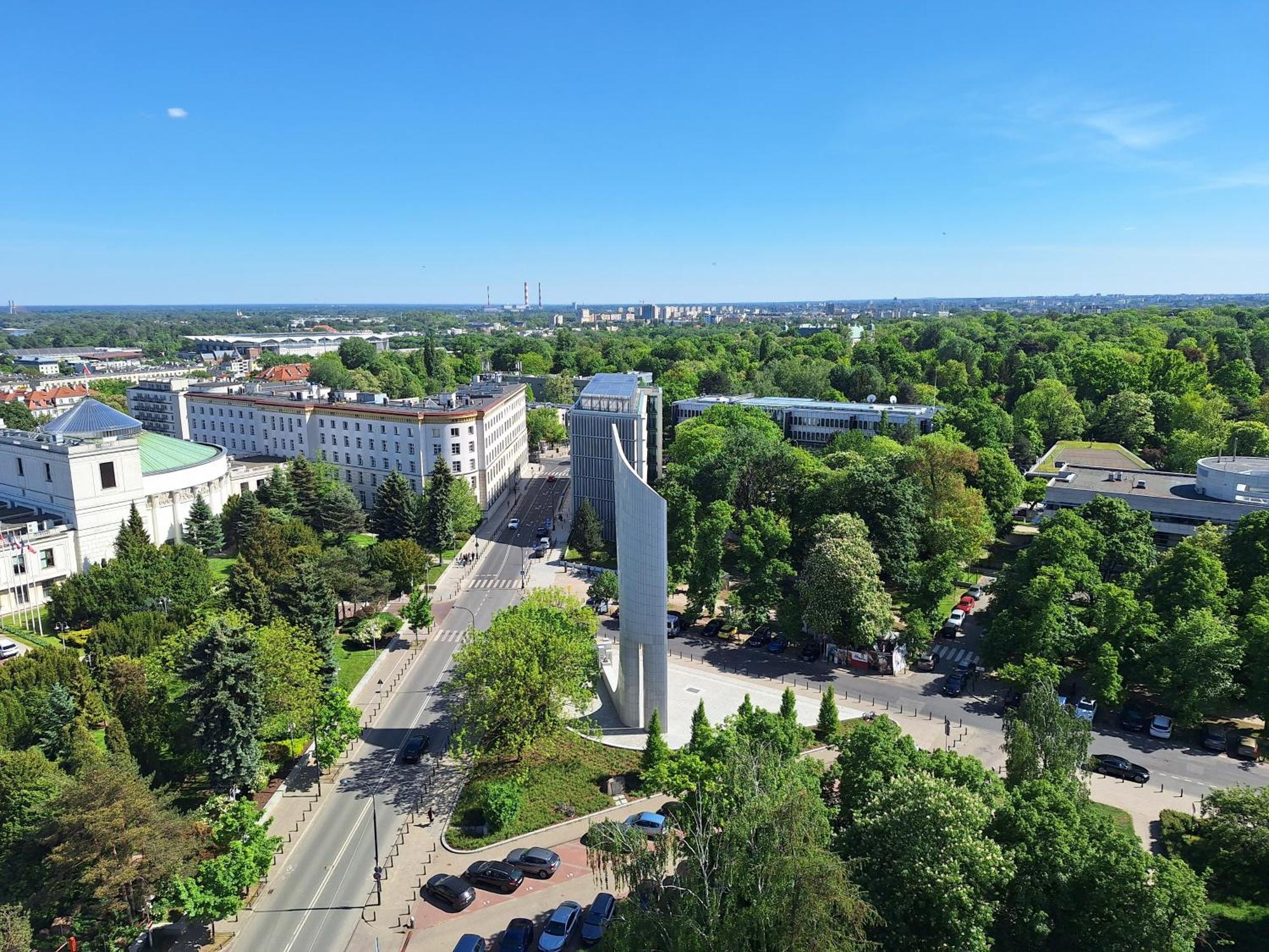 Apartament Wiejska 9 Varsóvia Exterior foto